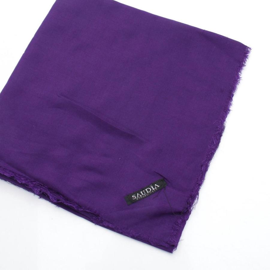 kerudung jilbab / hijab segi empat bahan katun saudia rawis tebal merk saudia bisa untuk anak sekola