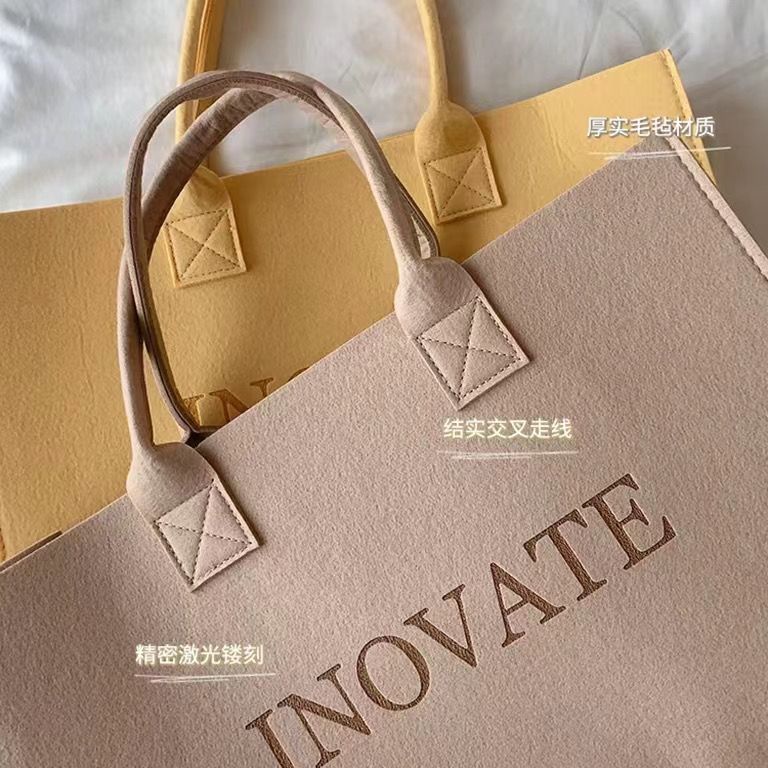 Sera ins tas wanita tas bahu berkapasitas besar baru bernilai tinggi serbaguna merasa tas hadiah tangan komuter logo kustom