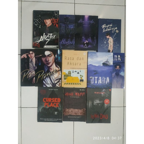 NOVEL PRELOVED NOVEL ORIGINAL