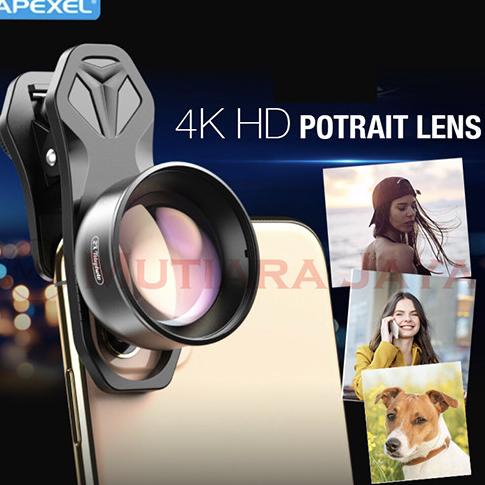 Apexel 85mm Professional HD Portrait Lens SmartPhone Mobile Phone HP