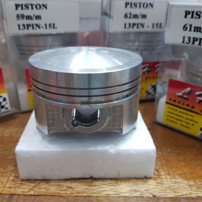 Terlaris Piston Piston Atau Saher Lhk Ukuran 56 58 59 61 62 63 Pin 13