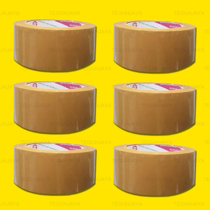 

TERMURAH Lakban OPP Merk Daimaru 48 mm x 100