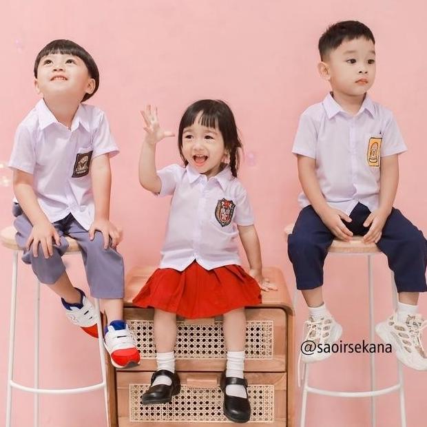 baju seragam sekolah SD SMP SMA bayi batita balita anak laki-laki