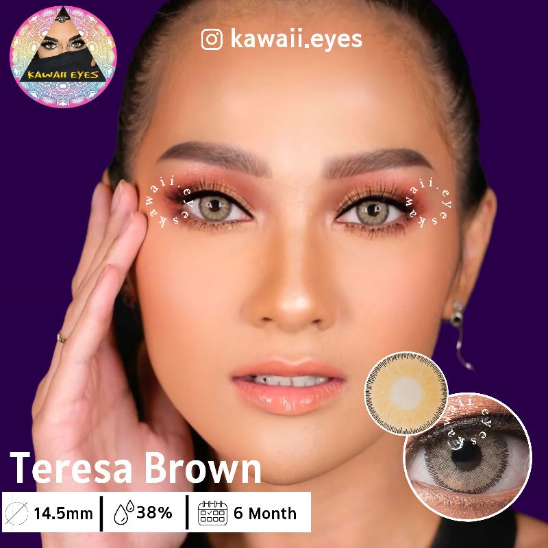 Softlens Topgel Teresa Grey / Brown