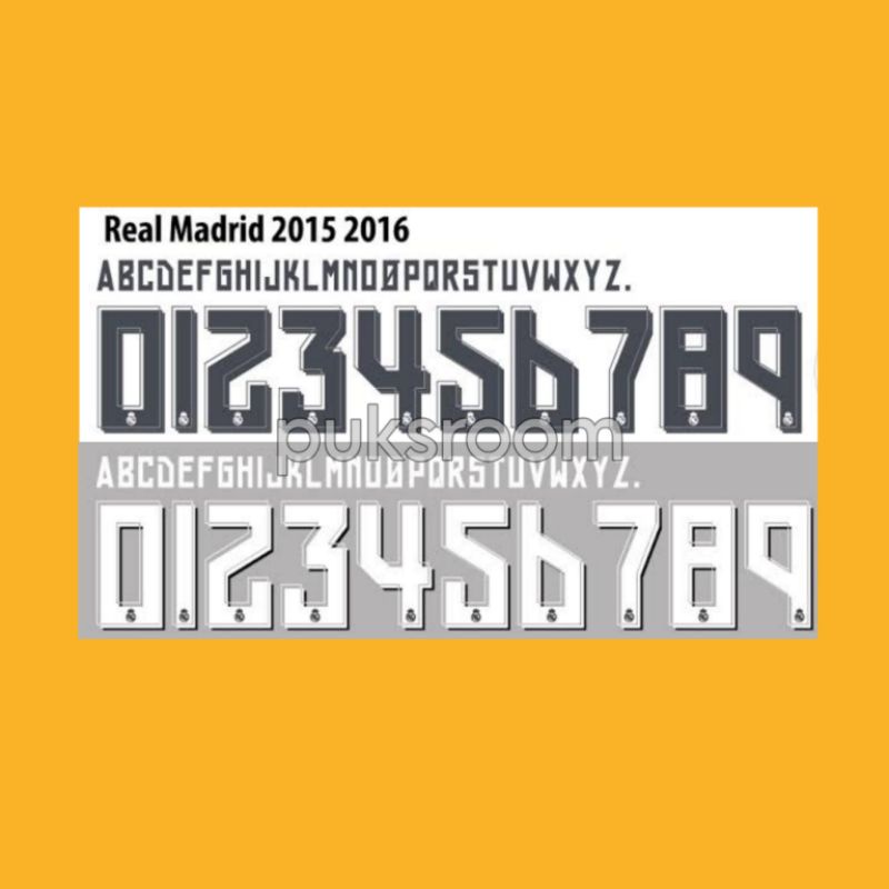 Nameset Real Madrid 2015