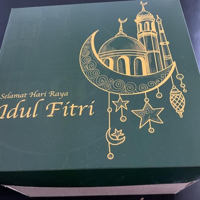 

Hampers Dus Hampers Lebaran Box Kue Tart Pudding Cake Box Idul Fitri 25X25 Berkualitas