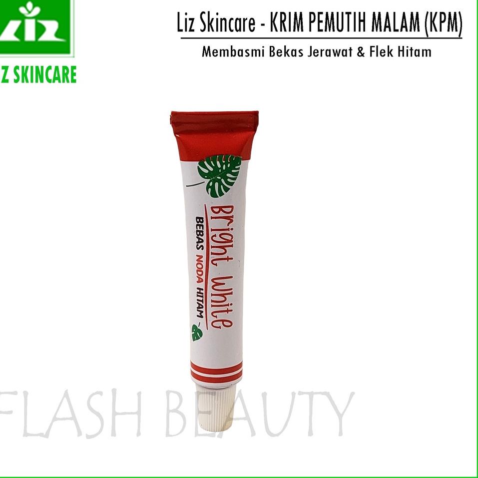 Harga Terbaik Liz Skincare - Krim Pemutih Malam - Bright White Cream ( Untuk Flek Hitam / Jerawat & 