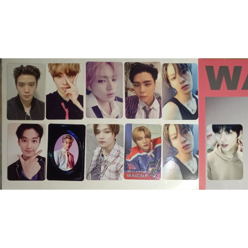 Photocard Official NCT Dream NCT 127 / Pc Jaehyun Cherry Bomb Kihno Departure Taeyong Cherry Bomb Jo