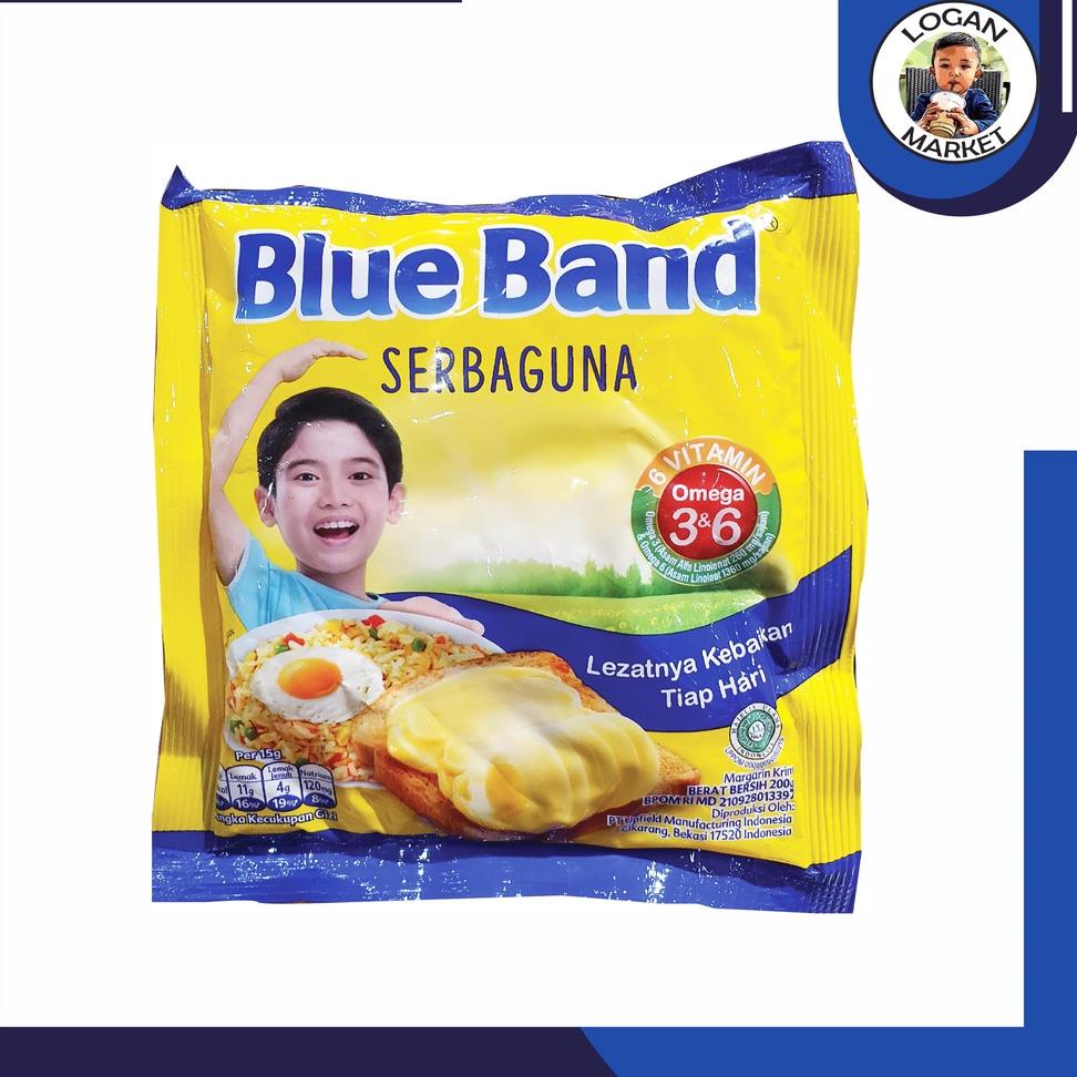 

(♥C6369] Blue Band Blueband 200gram 200 gram Margarine Mentega Serbaguna