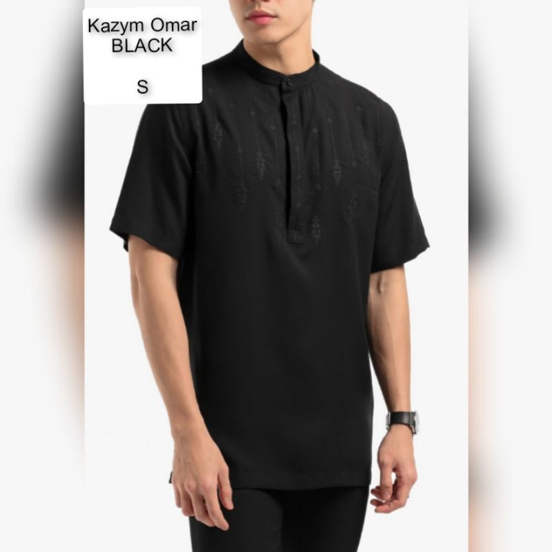 Kazym Omar Shirt BLACK size S by Heymale.Id Heymale Id Male.Id Male Id