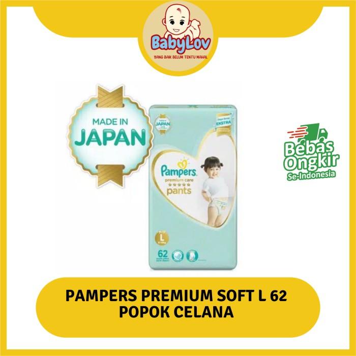 Terlaris Dip Pampers Premium Soft M68 L62 Xl54 M 68 L 62 Xl 54