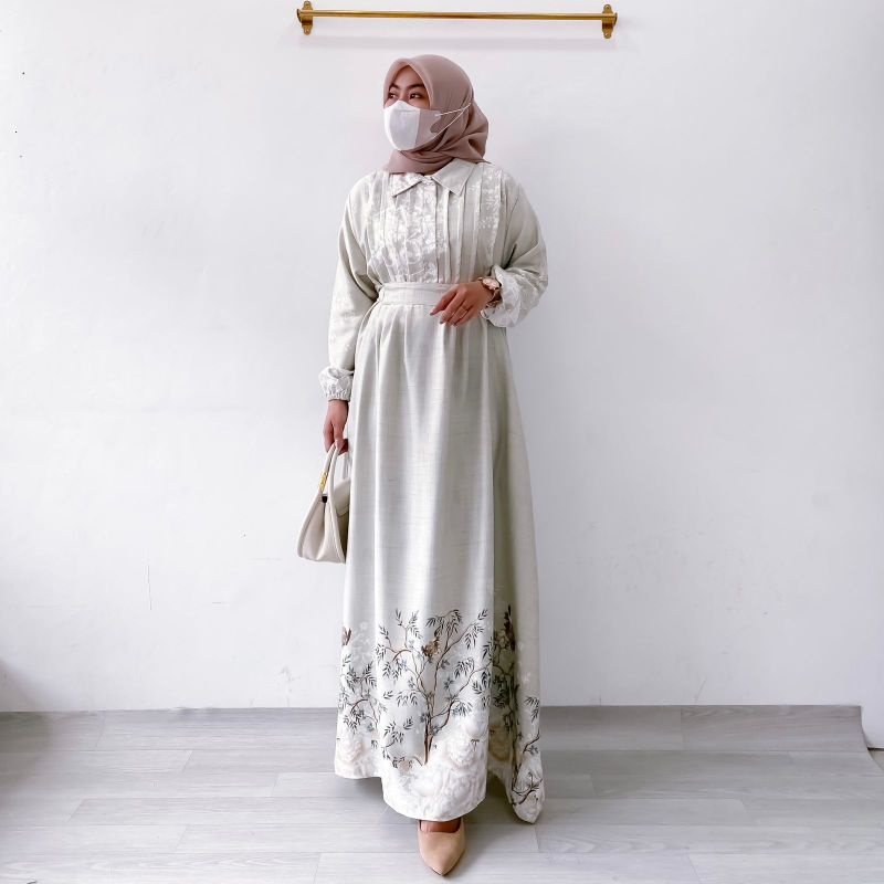 ELIZA DRESS | GAMIS KONDANGAN WANITA PAKAIAN LEBARAN CEWEK MUSLIMAH