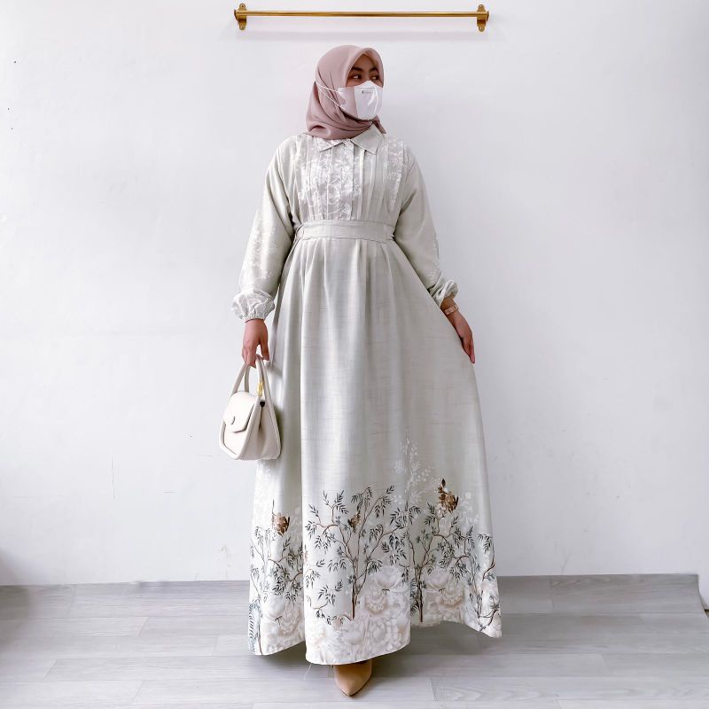 ELIZA DRESS | GAMIS KONDANGAN WANITA PAKAIAN LEBARAN CEWEK MUSLIMAH