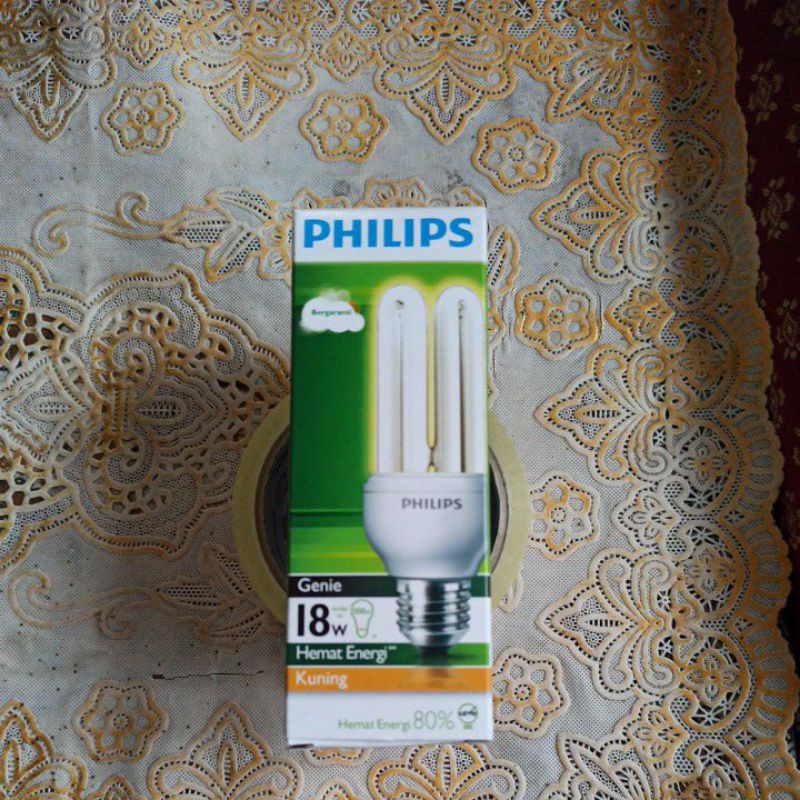 Lampu philips 18w Kuning