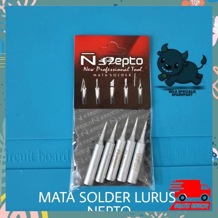 Mata Solder Station Lurus Nepto Original