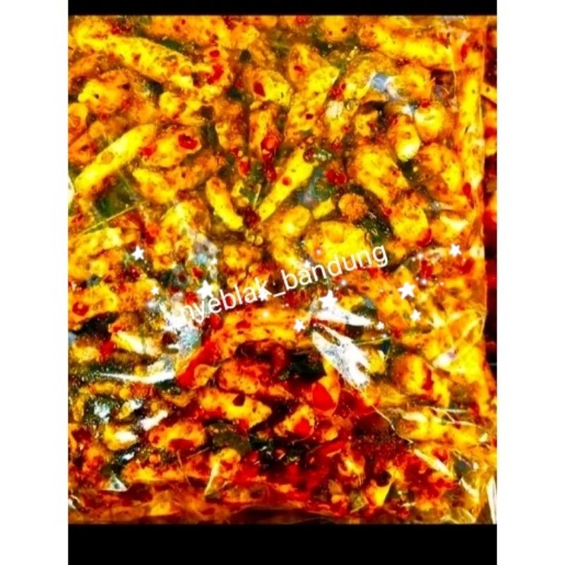 

basreng kriuk pedas daun jeruk 1.kg