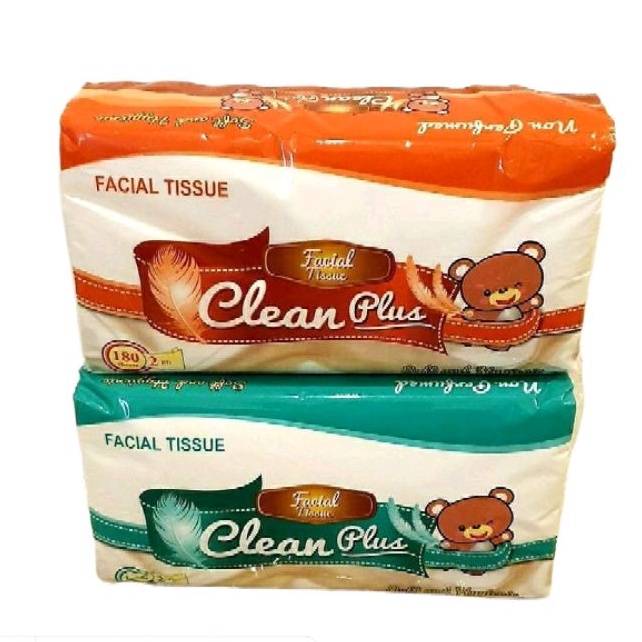 TISSUE TISU CLEAN PLUS Premium 2 ply 180 sheet