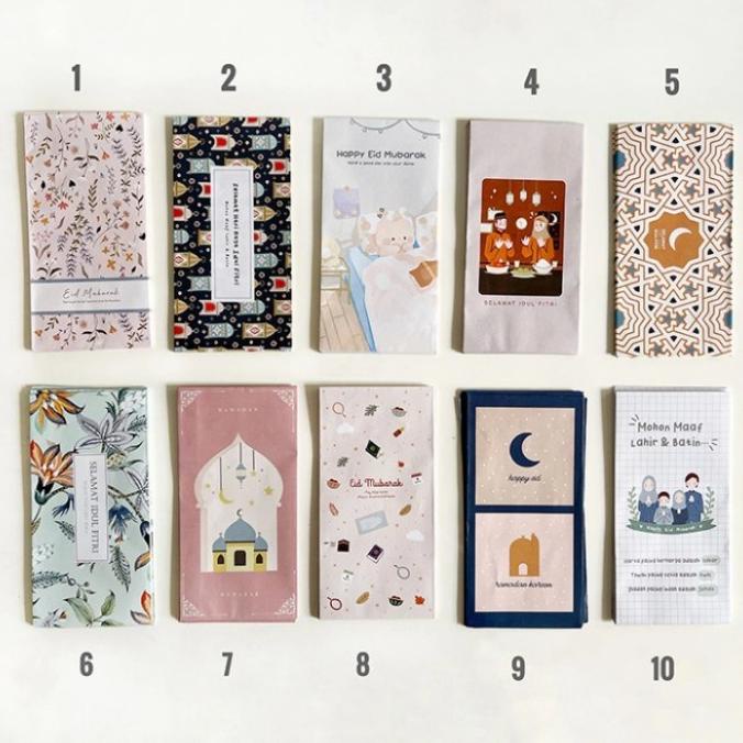

Hampers Amplop Uang Lebaran Ucapan Idul Fitri Panjang Besar Unik Lucu Premium Limited Edition