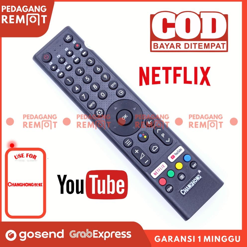 [JN1] Remot Remote TV Changhong LCD LED Android Smart TV L32H7 L40H7 L32H4 U50H7 U55H7 L32K2 Infrare