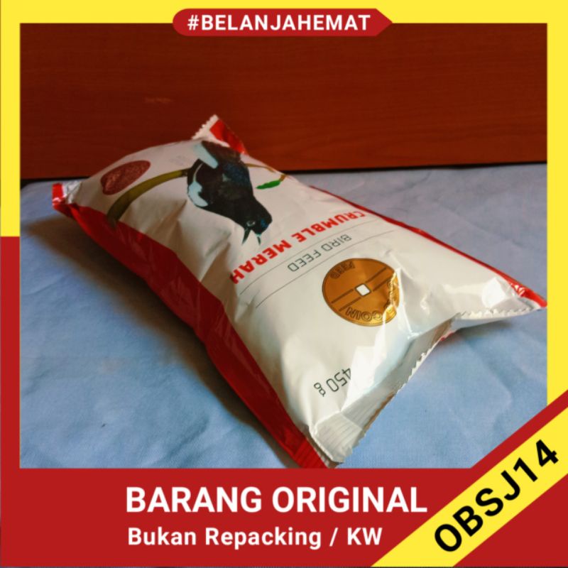 gold coin crumble merah pakan goldcoin merah kacer murai