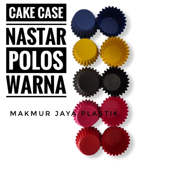 Terlaris [ Cake Case Nastar Warna ] Paper Cup Cake Case Nastar Isi 1000 Pc