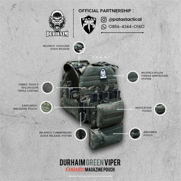 Terlaris Vest Body Vest Durhaim (Green Viper)