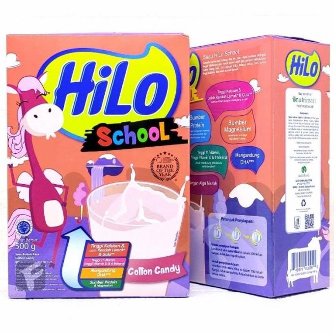 

HiLo School Strawberry Cheesecake 500gr Susu Tinggi Kalsium Omega 3 mer01