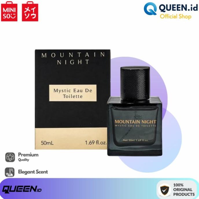 Miniso Mystic Mountain Night Perfume 50ml - Parfum Pria EDT ORIGINAL