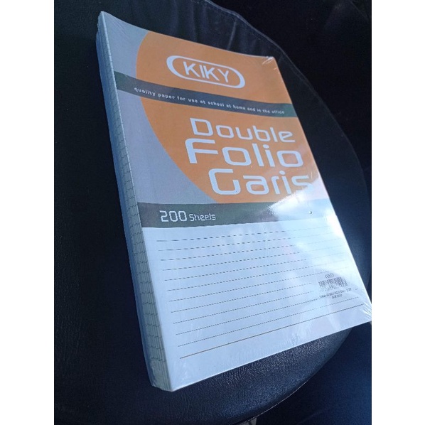 KIKY Kertas Double Folio Garis (DFG) Isi 200 Lembar