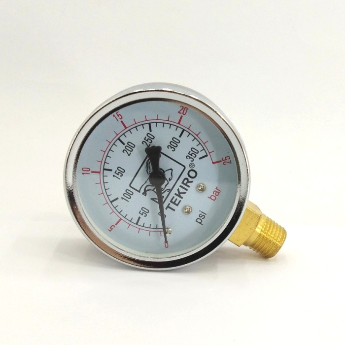 /////] Pressure Gauge 25 Bar Tekiro