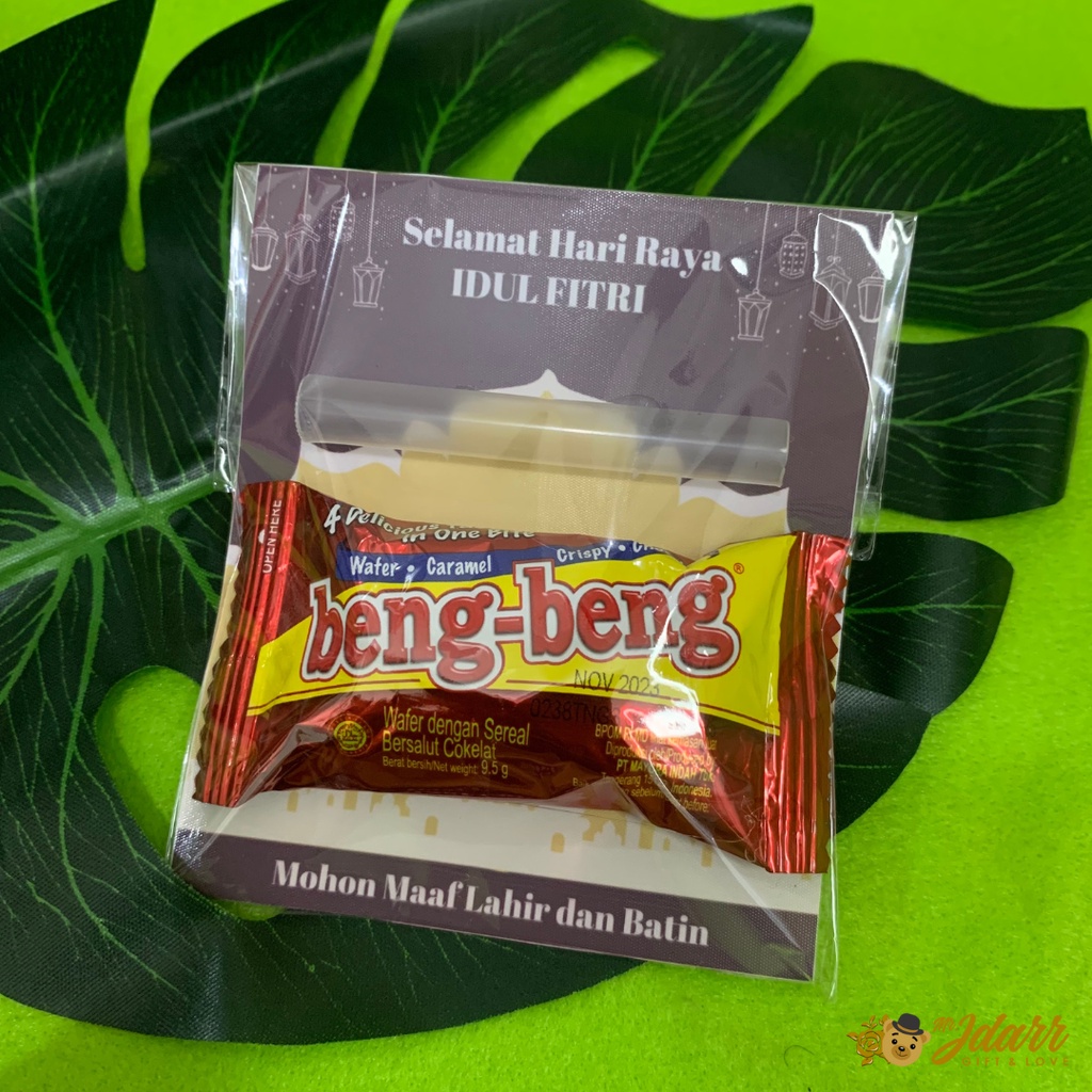 Hadiah THR Lebaran + Snack Angpao Unik Amplop Idul Fitri Terbaru Kado Anak-anak