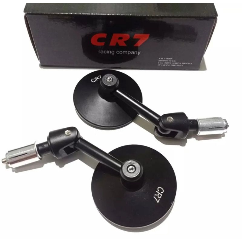 Spion Jalu Bulat Kaca Cembung CR7 Full CNC Universal Semua Motor