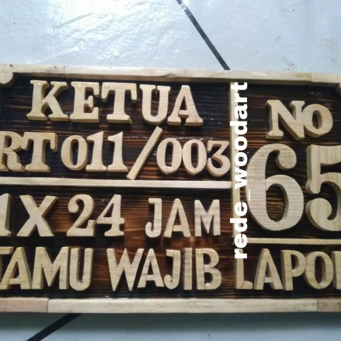 

Terlaris Papan Nama Ketua Rt Papan Nama Kayu Papan Nama Kayu Plang Nama Kayu