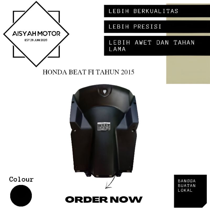 Cover Bodi Reksil Kunci Atas Bawah Honda Beat FI Esp Tahun 2015