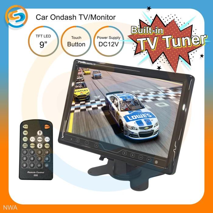 Terlaris Monitor Tv Ondash Tft Led 9 Inch With Tv Tuner - Monitor Mobil Nwa
