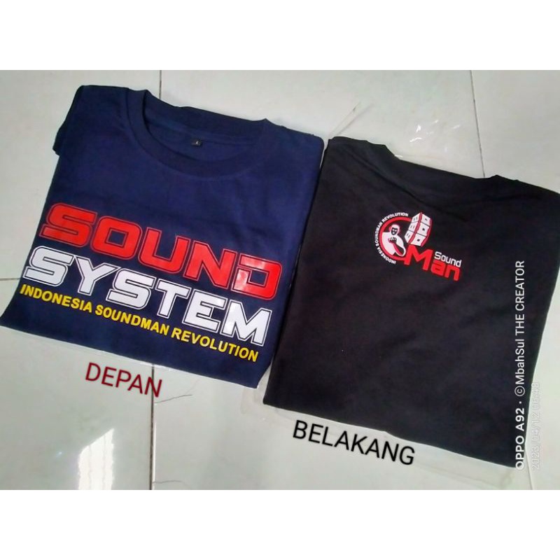 SOUND SYSTEM (INDONESIA SOUNDMAN REVOLUTION) KAOS SOUNDMAN BERKUALITAS