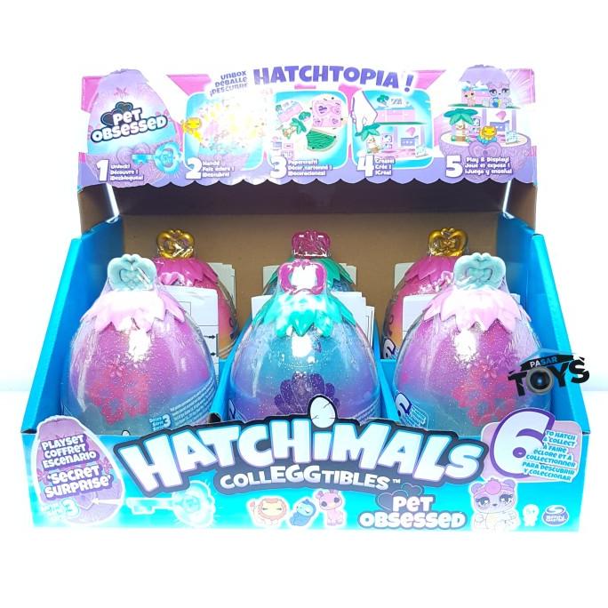 Hatchimals CollEGGtibles Secret Surprise Pet Obsessed Hatchtopia