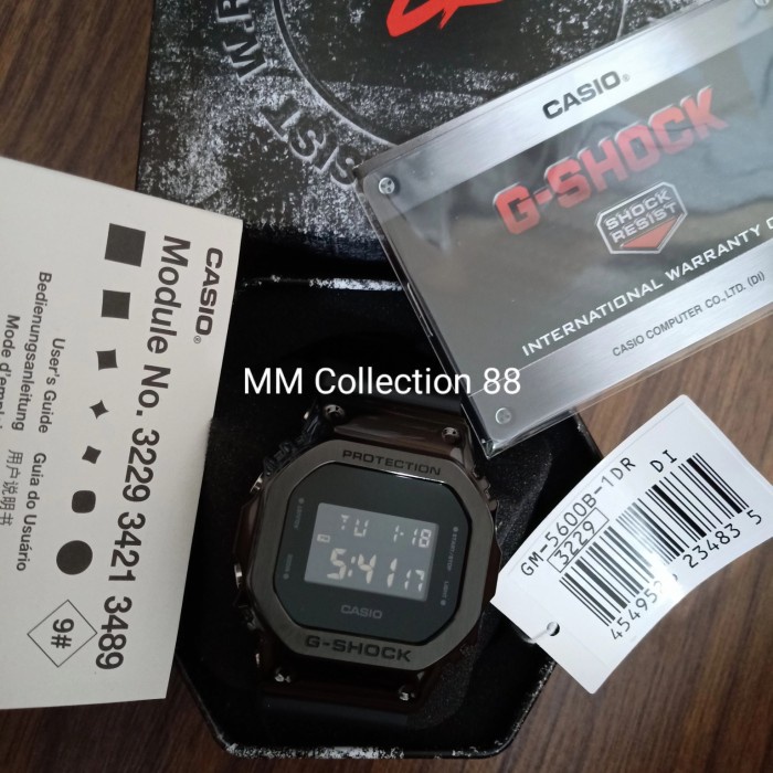 Promo Casio Gshock Gm-5600B-1Dr Gshock Gm5600B-1Dr Gm5600B Termurah