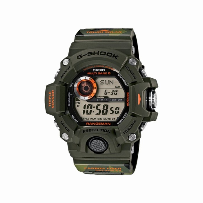 Must Have G Shock Rangeman Ori Bm Burton Putih Gw-9400Btj-8Er Limited Edition Terbaru