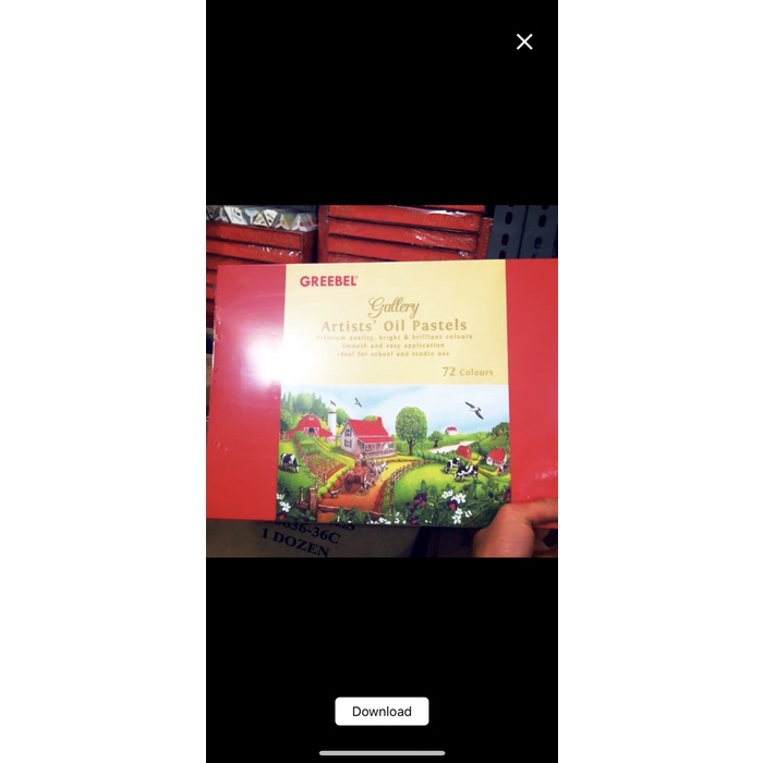 

Terlaris Greebel Gallery 72 Warna Art Artist Crayon