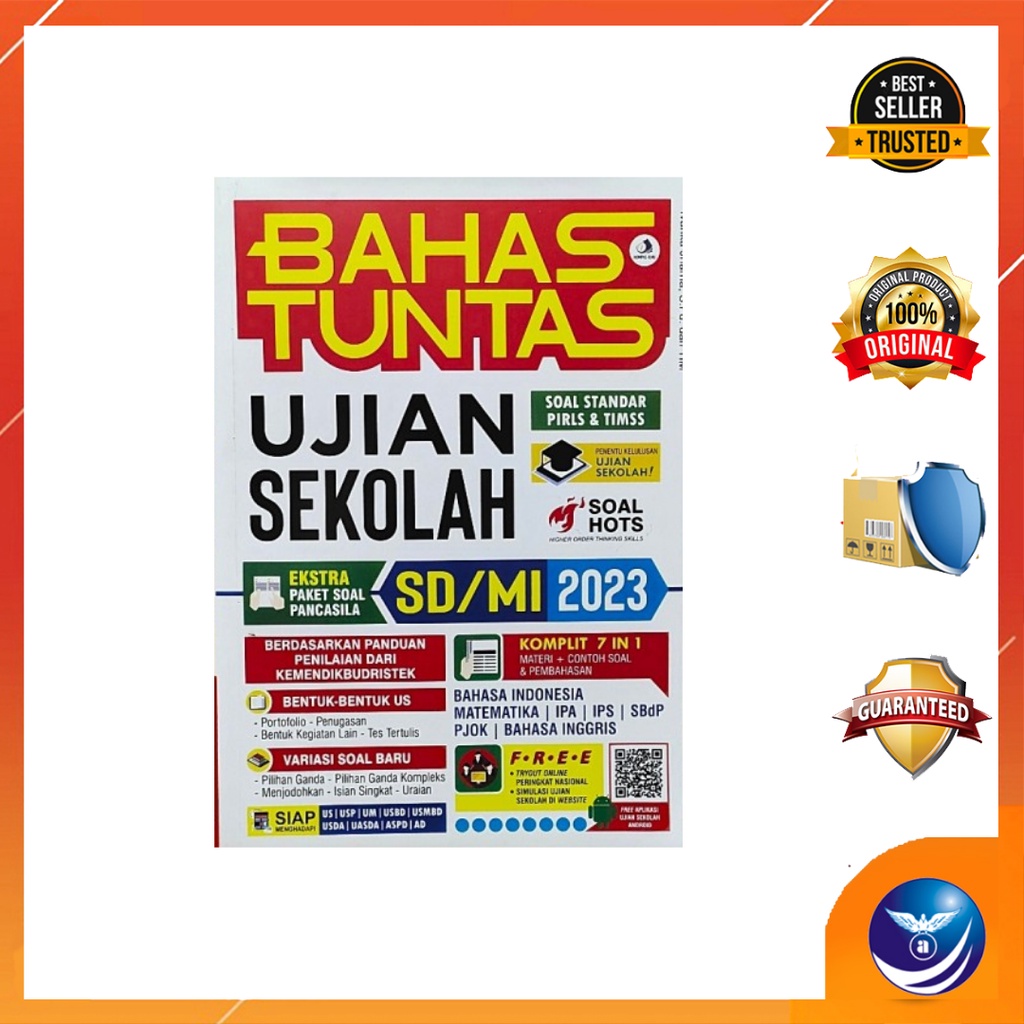 Buku BAHAS TUNTAS UJIAN SEKOLAH SD/MI 2023