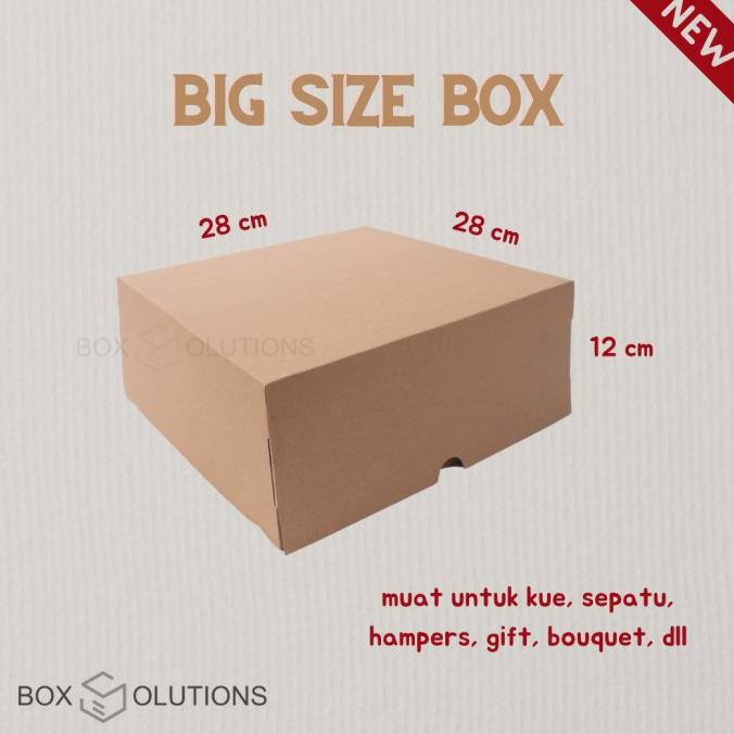

:0:0:0] dus / BIG SIZE BOX HAMPERS e-flute 28 x 28 x 12 cm HIGH QUALITY