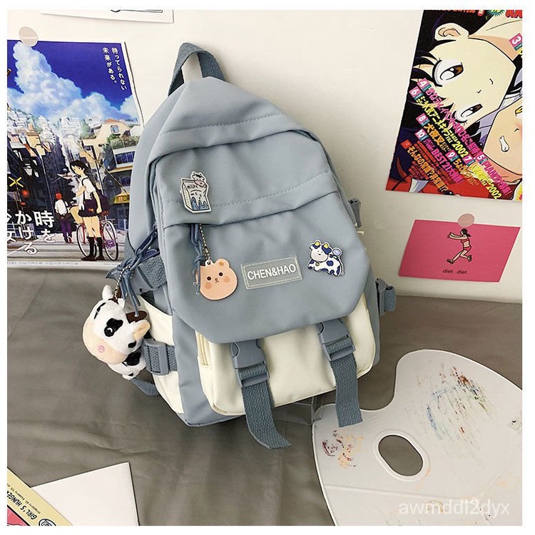 Tas Buku Kecil Wanita Tamasya Musim SemiinsRansel Musim Panas Anak Perempuan, Ransel Perjalanan Mini