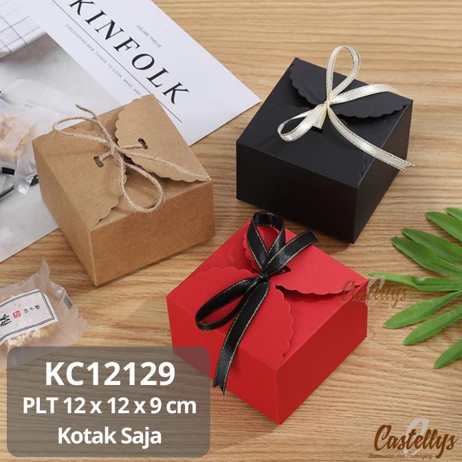 

siap kirim] Kotak Box KC12129 Kue Kering Cookies Nastar Bolu Cake Mini Brownies