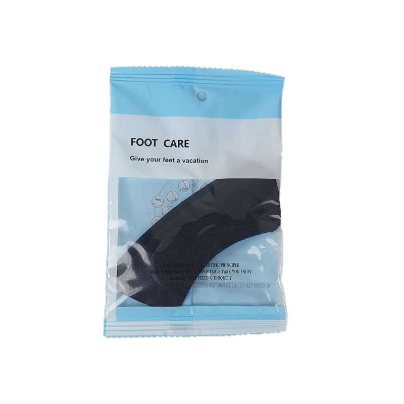 FreshDcart Hitam Bantalan Pelindung Tumit Insole Shoes Heels Pad Pain Relief - 518RY