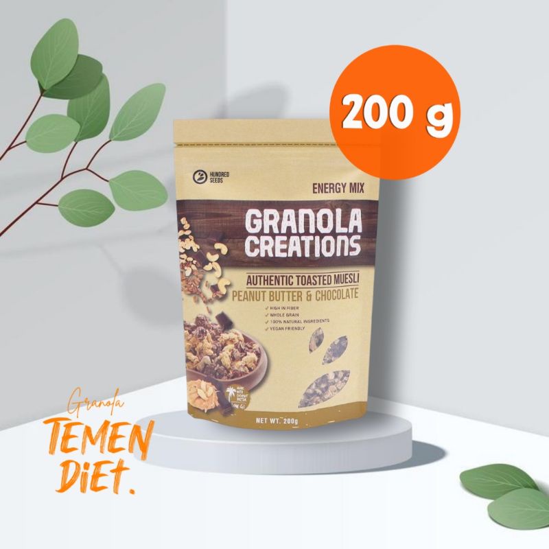 

Granola Creations 200g Peanut Butter & Chocolate