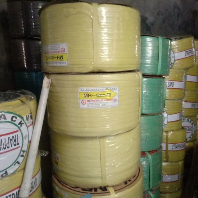 

DISKON Strapping Band merk Meiwa 15 atau 12 mm kuning