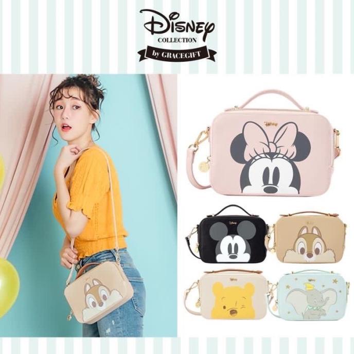 Tas disney gracegift premium disney bag mickey minnie dumbo pooh