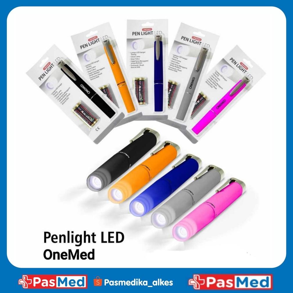Bisa Cod PENLIGHT LED ONEMED PENA SENTER LAMPU SINAR PUTIH ..