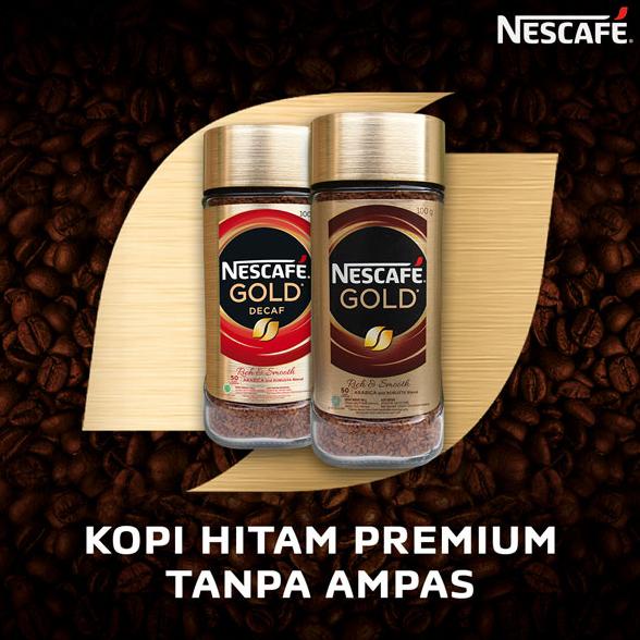 

Baru - NESCAFE GOLD Kopi Instan Kopi Hitam Jar 100gr ,.